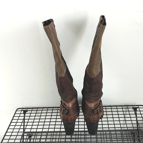 Remonte Tall Winter Boot Rustic Leather Size 6.5 Women's - Picture 6 of 16